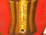 1923 Coca Cola Metal Embossed Thermometer