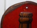 1923 Coca Cola Metal Embossed Thermometer
