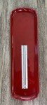 Coca-Cola Vintage Red Metal Thermometer Sign