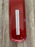 Coca-Cola Vintage Red Metal Thermometer Sign