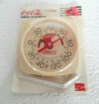 Coca-Cola Polar Bear Vintage Window Thermometer