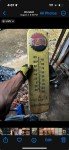 50's Pepsi Cola Embossed Tin Thermometer - 27”