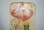 Vintage Squirt Soda Advertising Thermometer Sign 13.5