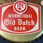 Old Dutch Beer Vintage Thermometer Sign - 11”
