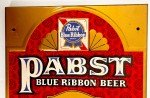 Pabst Blue Ribbon Vintage Beer Thermometer 9.5" x 20.5