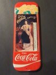 Coca-Cola Vintage Red Tin Wall Thermometer Decor