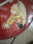 1984 Coca Cola Vintage Round Wall Thermometer