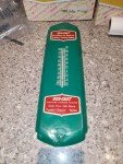 1930s DUO-FAST Metal Advertising Thermometer 18