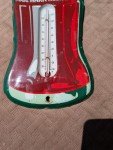 Coca-Cola Vintage 1956 Advertising Thermometer Sign