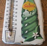 Vintage Squirt Soda Advertising Thermometer Sign
