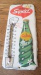 Vintage Squirt Soda Advertising Thermometer Sign