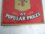 Pabst Blue Ribbon Vintage Metal Beer Thermometer Sign