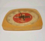 Coca Cola Vintage 12" Square Wall Thermometer