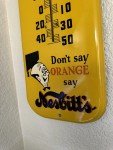 Nesbitt's Soda Vintage Tin Wall Thermometer