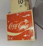 Coca-Cola Triangle Thermometer Wall Mount Decor