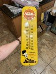 Nesbitt's Soda Vintage Tin Wall Thermometer