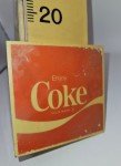 Coca-Cola Triangle Thermometer Wall Mount Decor