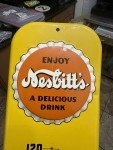 Nesbitt's Soda Vintage Tin Wall Thermometer