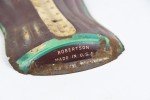 Vintage Coca-Cola Bottle Thermometer - 1950s Tin Sign