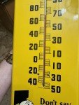 Nesbitt's Soda Vintage Tin Wall Thermometer