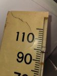 Coca-Cola Triangle Thermometer Wall Mount Decor