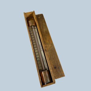 1800s Thos Mills Copper Candy Thermometer