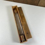 1800s Thos Mills Copper Candy Thermometer