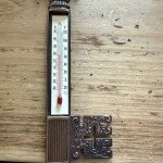 Vintage 1950s 1000 Islands Souvenir Thermometer