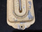1930s Nolan Meats Antique Advertising Thermometer