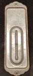 1930s Nolan Meats Antique Advertising Thermometer