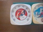Coca-Cola Vintage Thermometer Pair with Polar Bear