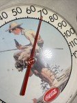 Coca-Cola Vintage Norman Rockwell Thermometer