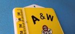 A&W Soda Vintage Thermometer Advertising Sign