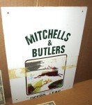 Deers Leap Beer Vintage Thermometer Sign