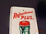 Vintage Lemon Lime Tin Thermometer Soda Sign