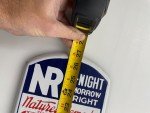1915 NATURES REMEDY Antique Pharmacy Thermometer Sign