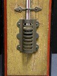 Vintage Wood Advertising Thermometer from Heins & Whelen