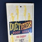 Vintage DIET DAD's Root Beer Thermometer Sign 27