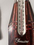 Hires Root Beer Vintage Die Cut Thermometer Sign