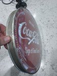 Coca-Cola Vintage Round Thermometer Sign