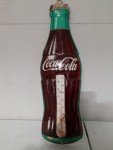 Rare Vintage Robertson Coca-Cola Thermometer - Green Lettering