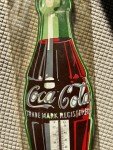 Coca-Cola Bottle Thermometer Vintage Advertising Sign