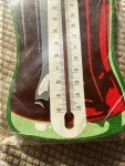 Coca-Cola Bottle Thermometer Vintage Advertising Sign