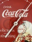Coca Cola Jumbo Dial 12” Antique Thermometer