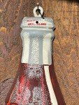 1960s Antique Coca Cola Tin Thermometer Sign