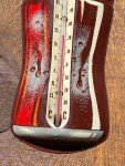 1960s Antique Coca Cola Tin Thermometer Sign