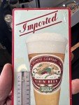 Kirin Beer Antique Thermometer Sign - Tokyo