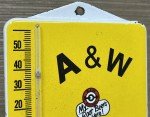 A&W Root Beer Porcelain Thermometer with Dennis the Menace