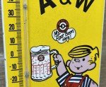 A&W Root Beer Porcelain Thermometer with Dennis the Menace