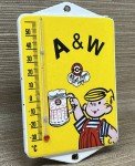 A&W Root Beer Porcelain Thermometer with Dennis the Menace